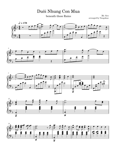 Dưới Những Cơn Mưa – Mr Siro