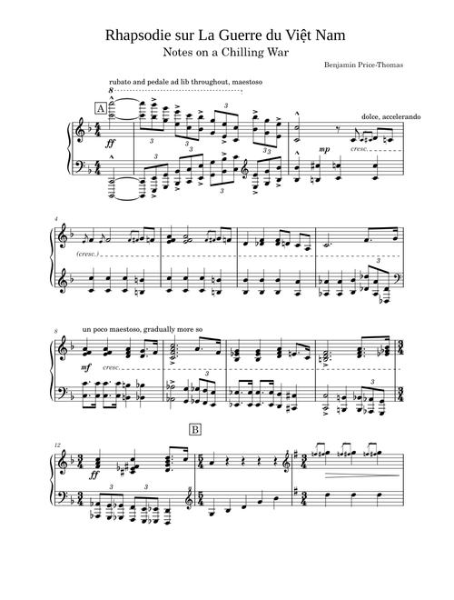 Rhapsodie sur La Guerre du Việt Nam