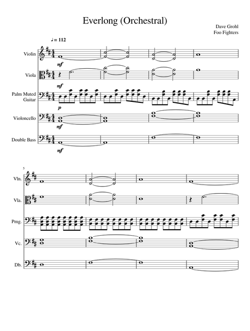 Everlong - Foo Fighters (Orchestral)