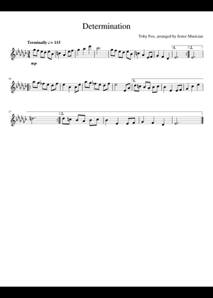 Undertale - Undertale (Wind Ensemble) Sheet Music for Trombone ...