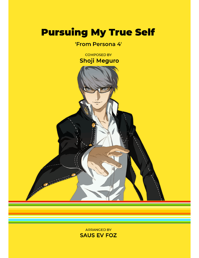 Persona 4 - Pursuing My True Self – Shoji Meguro Sheet Music for Piano ...