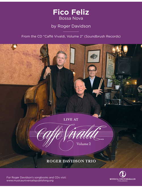 Fico Feliz (Bossa Nova) by Roger Davidson (Instrumental Duet and Piano)