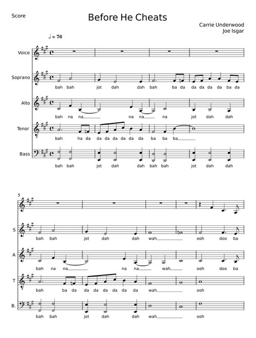 Before he cheats - Carrie Underwood