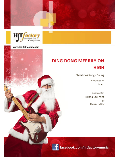 Ding dong merrily on high - Swing - Brass Quintet (Arr. Thomas H. Graf) - trad (Brass Ensemble)