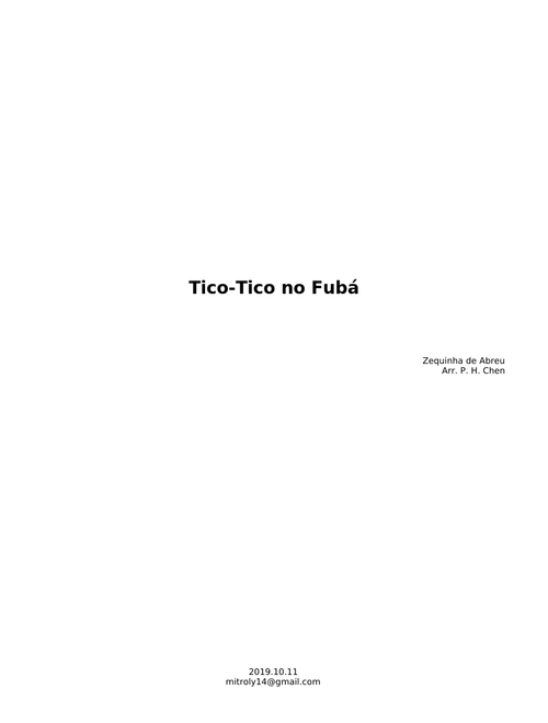 Tico-Tico no Fubá