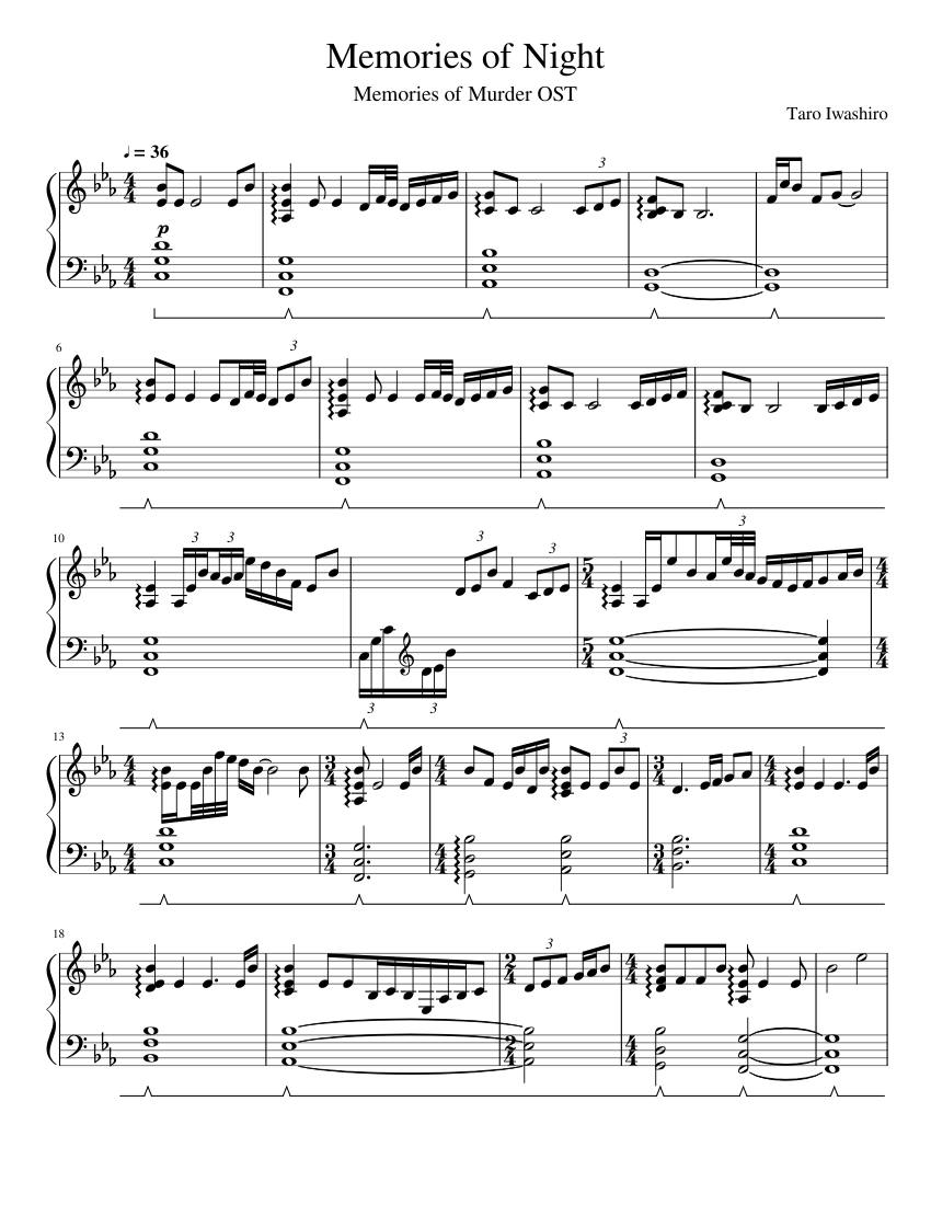 ナイト・オブ・ナイツ 2020 (marasy arr.) Sheet Music for