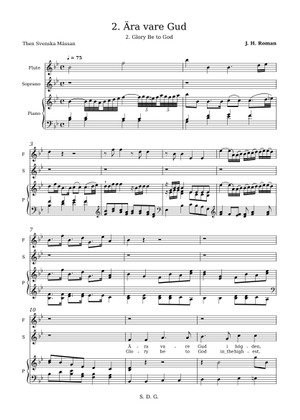 Then Svenska Mässan - 3. Och frid på jordene Sheet Music for Piano ...