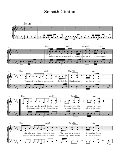 Smooth Criminal – Michael jackson