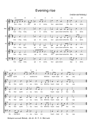 Evening Rise Sheet Music for Piano (Solo) easy | MuseScore.com