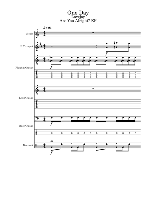 One Day  – Lovejoy