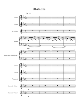 Obstacles - Life is Strange OST Sheet Music for Piano (Solo ...