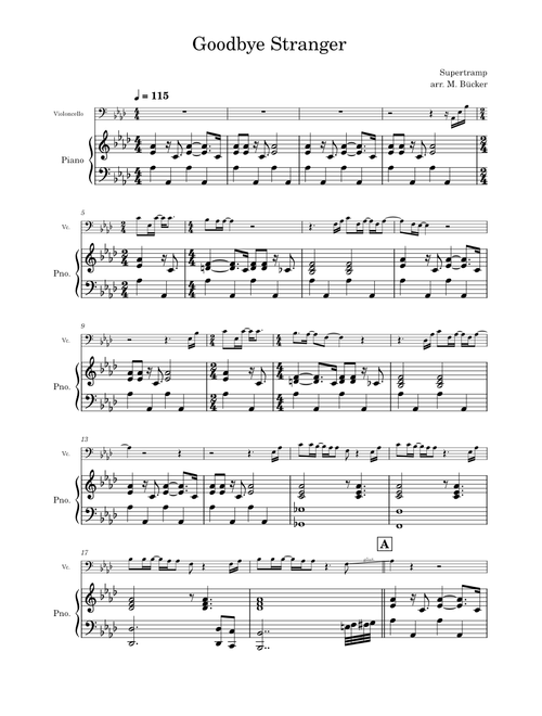 Goodbye Stranger – Supertramp