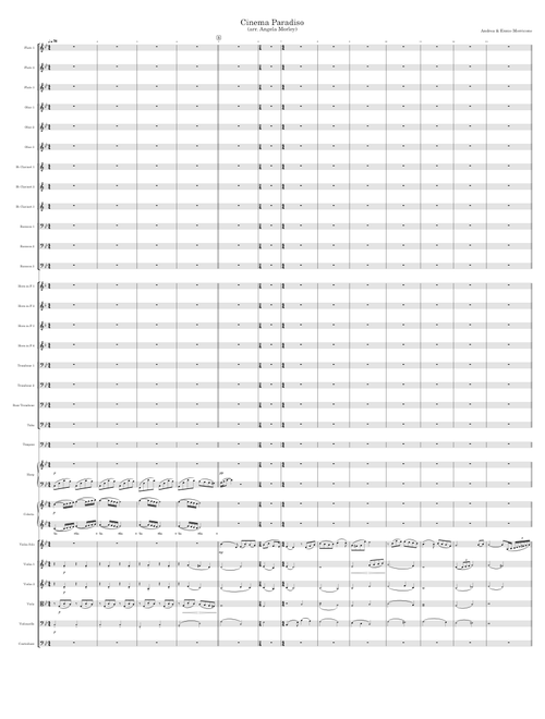 Cinema Paradiso (arr. Angela Morley)