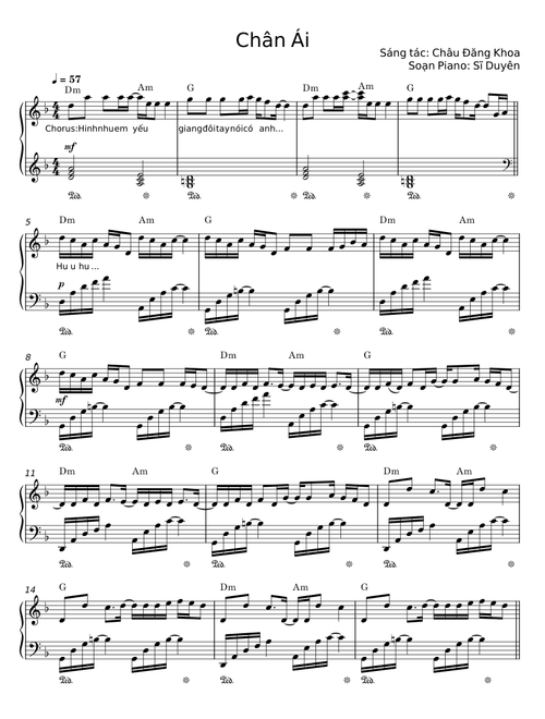 Chân Ái – Châu Đăng Khoa;Sĩ Duyên
