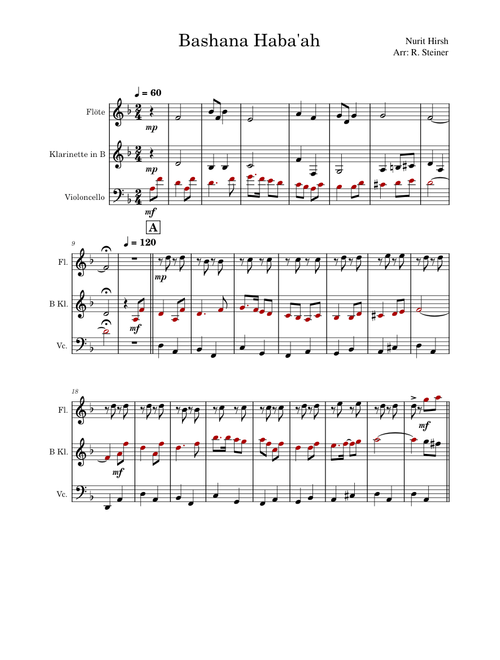 Bashana Haba 'ah – Ilanit Bashana Haba'ah - 3 parts
