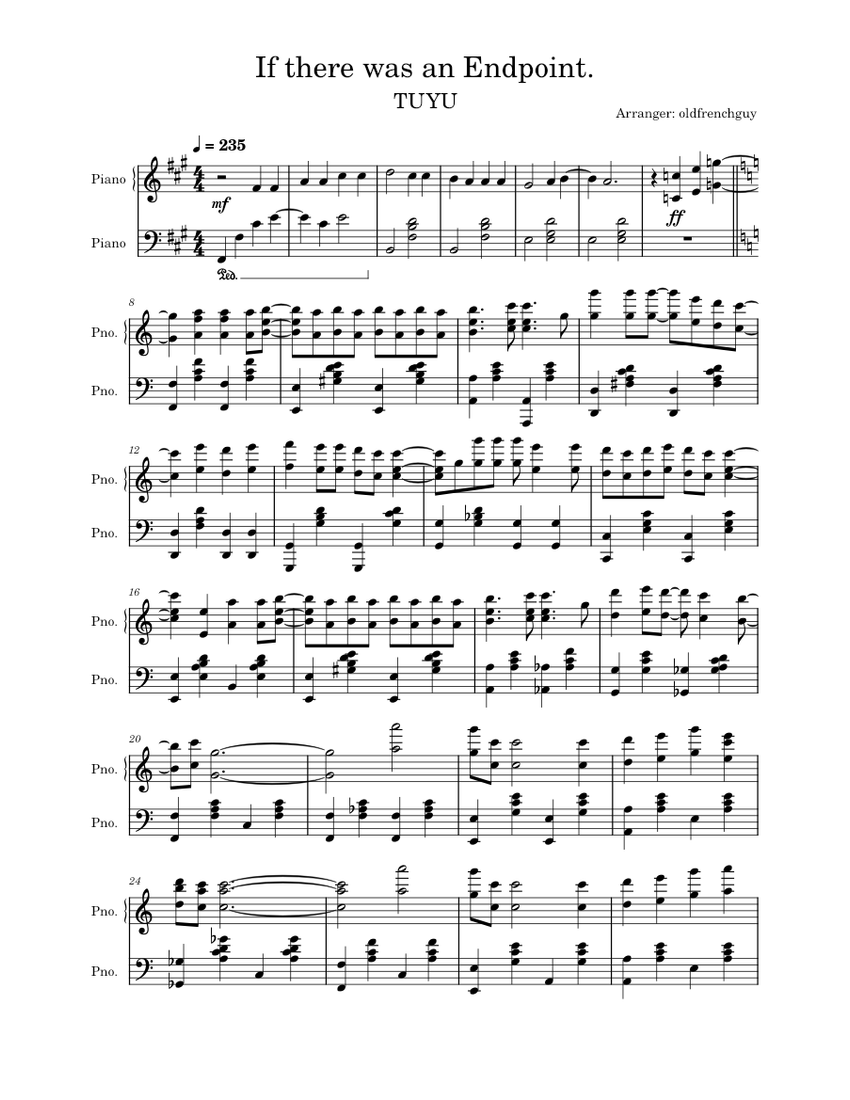 If there was an Endpoint - TUYU | 終点の先が在るとするならば