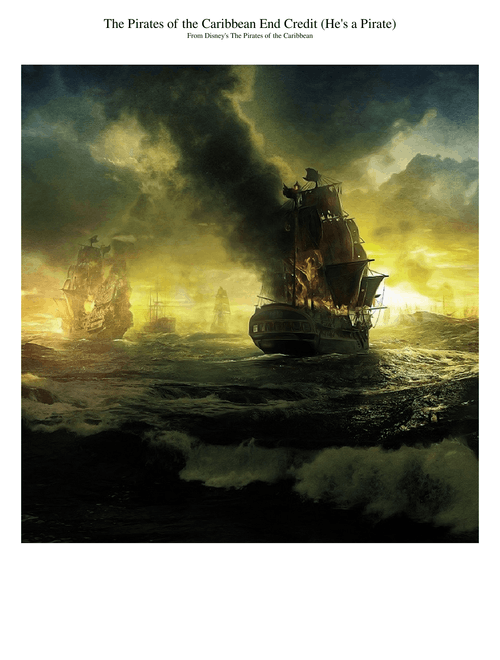 The Pirates of the Caribbean End Credit (He's a Pirate)