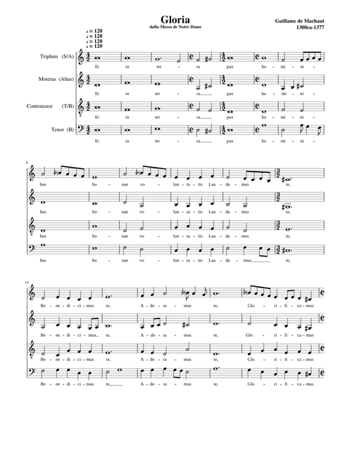 Messe de Nostre Dame - Guillaume de Machaut