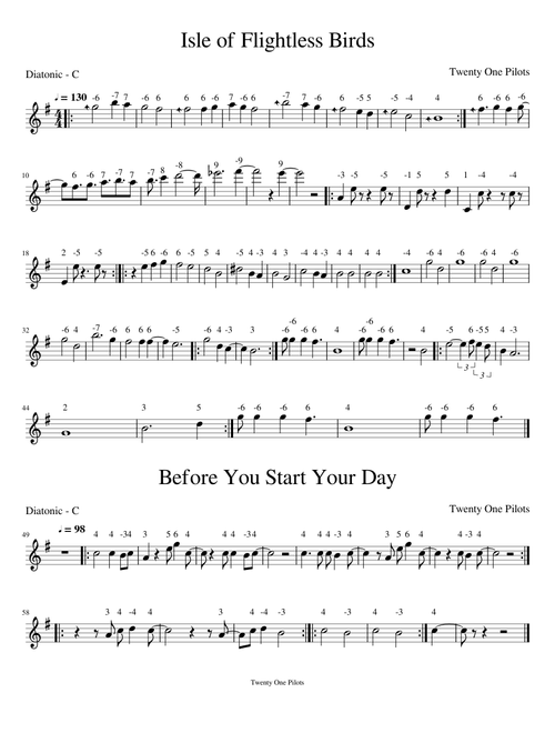 Isle of Flightless Birds/Before You Start Your Day