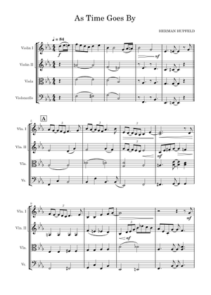 Play Official version of As time goes by Sheet Music by Herman