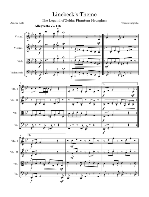 Linebeck's Theme