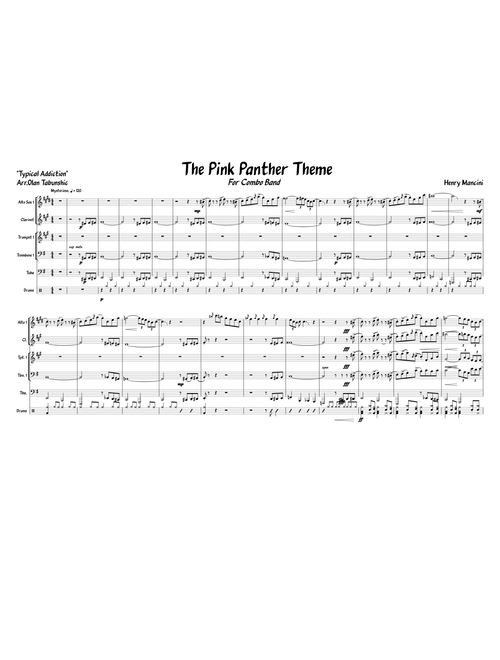 The Pink Panther Theme - Henry Mancini