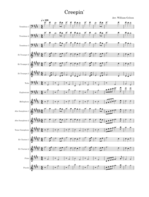 Creepin' - Metro Boomin, The Weeknd & 21 Savage (midi)