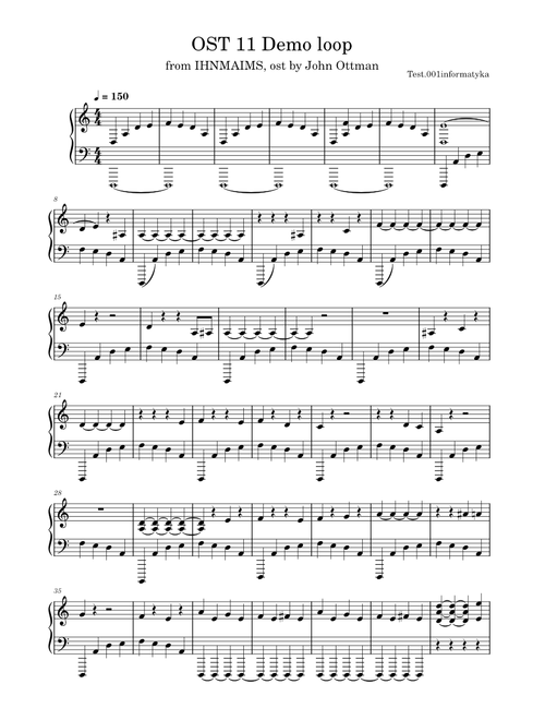 OST 11 Demo loop – John Ottman