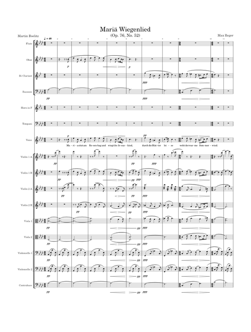 Mariä Wiegenlied (Max Reger)