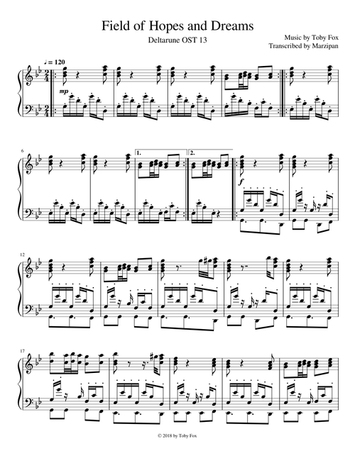 Deltarune - Field of Hopes and Dreams