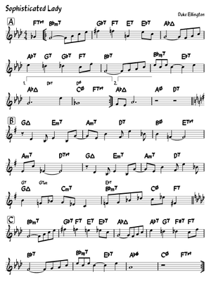 Sophisticated Lady (Duke Ellington) - Full Big Band