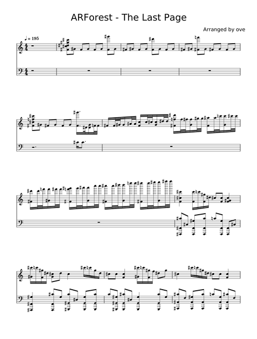 The Last Page - ARForest