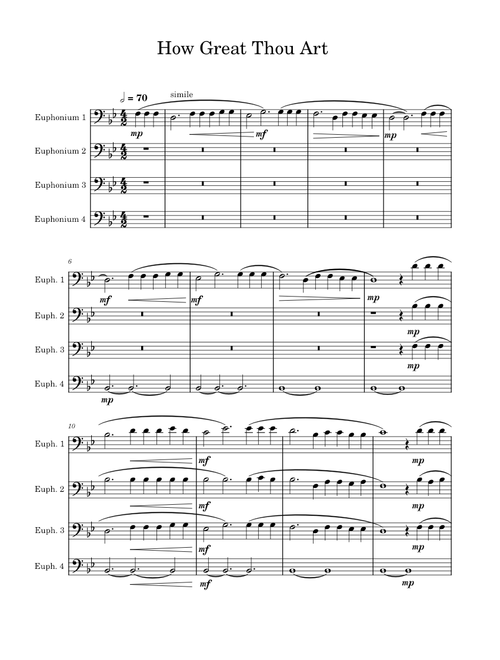 How Great Thou Art – Trent Hamilton