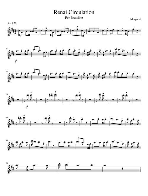 Renai Circulation Alto sax