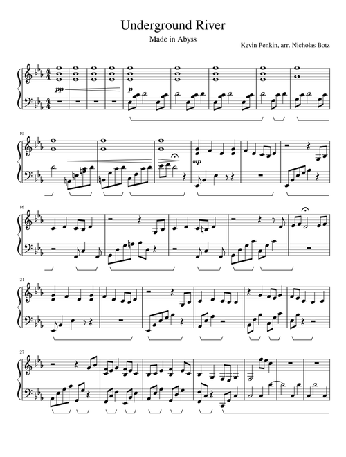 Made in Abyss - Underground River (Piano)
