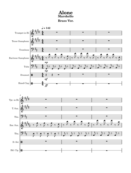 Alone – Marshmello Brass Ver.