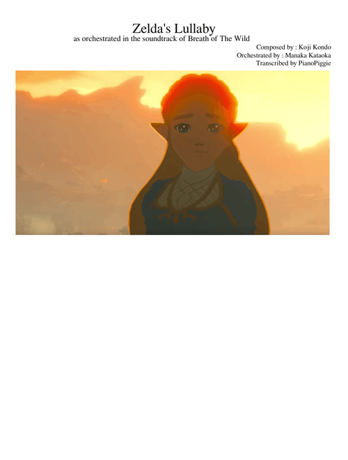 Zelda's Lullaby - Breath of the Wild