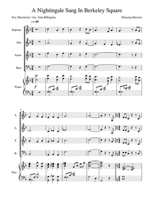 A Nightingale Sang In Berkeley Square