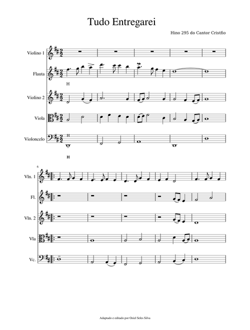I Surrender All / Tudo Entregarei - Winfield Scott Weeden