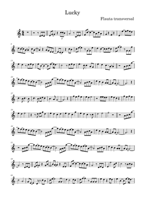 Lucky – Jason Mraz & Colbie Calliat Sheet Music with Chords for