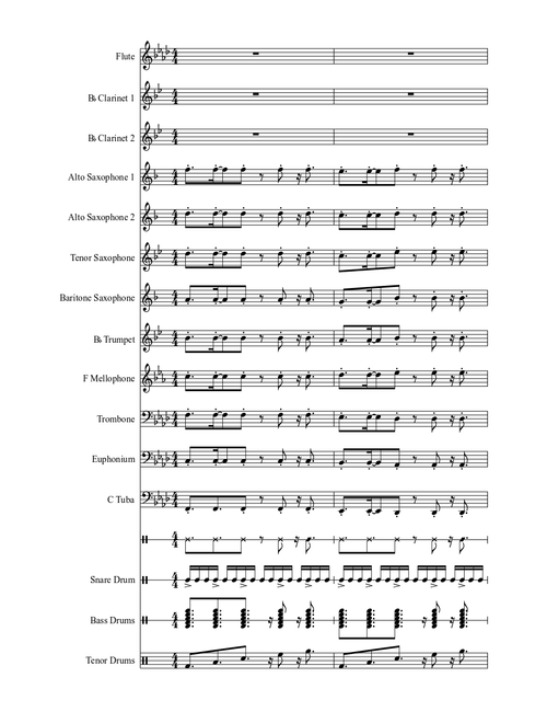 Party Rock Anthem (For Marching Band)