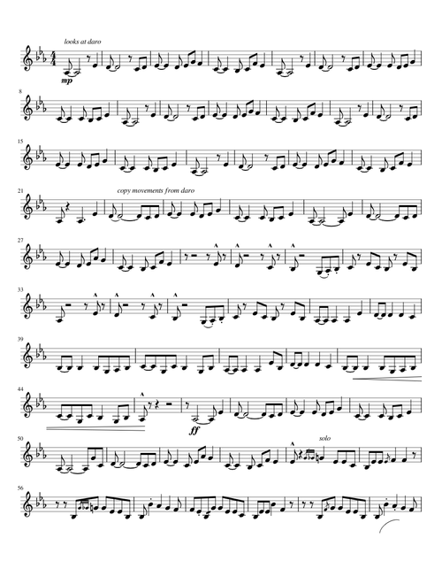 Clarinet Memories Bari Part