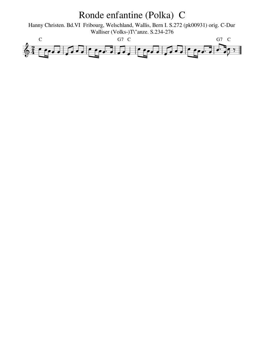 Ronde enfantine (Polka) C Sheet music for Accordion (Solo) | Musescore.com