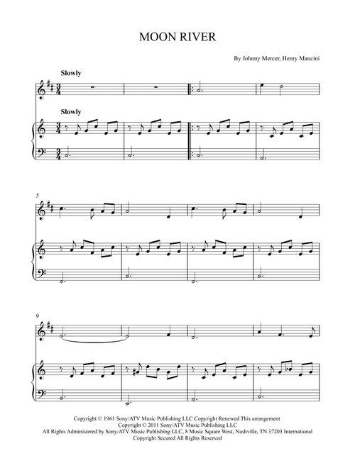 Moon River (Arr. Alex Nunes Rodrigues) - Andy Williams (Trumpet and Piano)
