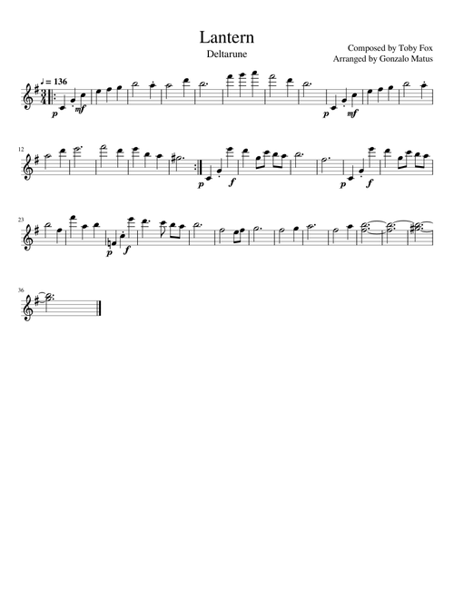 Lantern - Violin Solo