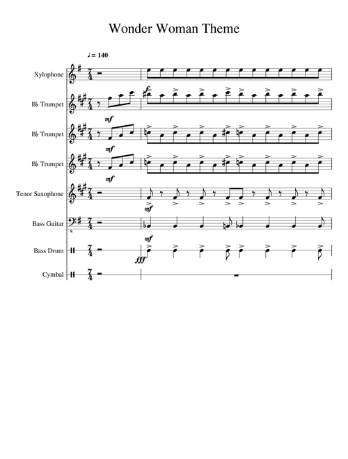Batman vs Superman-Wonder Woman Theme