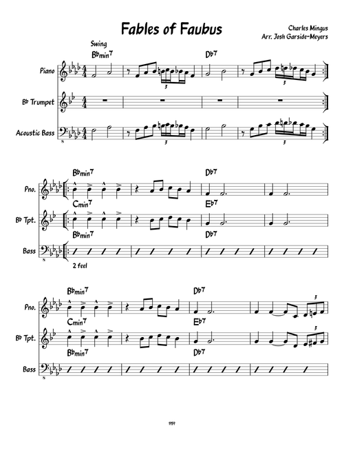 Fables Of Faubus – Charles Mingus
