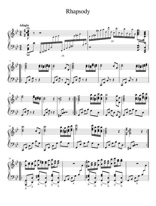 Rhapsody op.8 (dead cells)