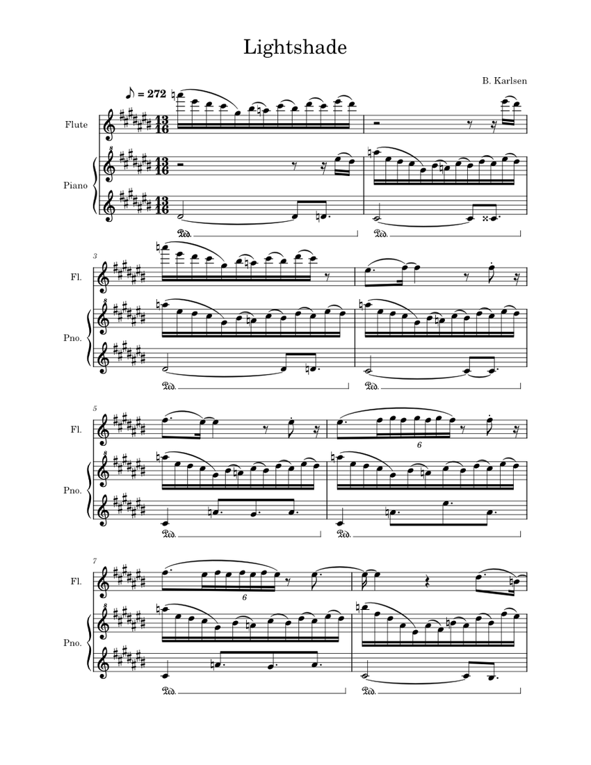 Lightshade [Op. 9] piano tutorial