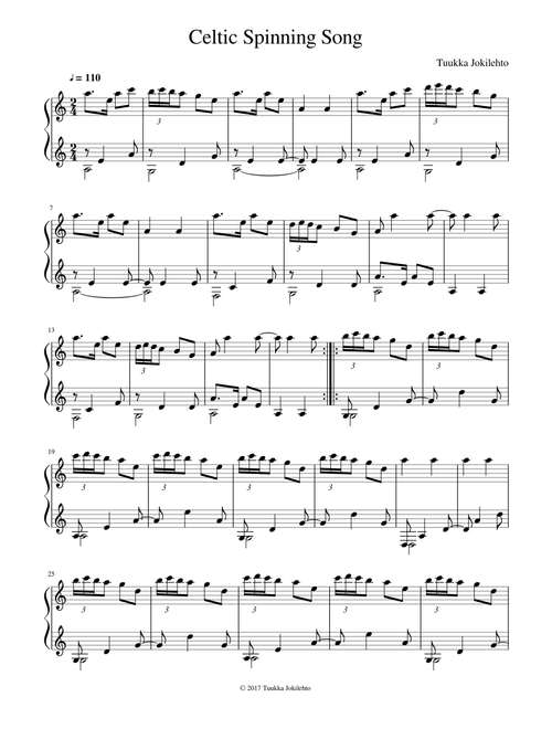 Celtic Spinning Song